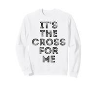 È La Croce per Me Gesù Cristo Buona Domenica di Pasqua Felpa