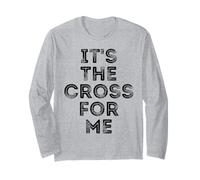 È La Croce per Me Gesù Cristo Buona Domenica di Pasqua Maglia a Manica