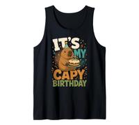 È La Festa dei Capibara per Il Compleanno di My Capy Canotta