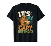 È La Festa dei Capibara per Il Compleanno di My Capy Maglietta