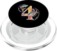 È la mia festa per il quarto compleanno Ocean 4 Years Sea Fish B-Day PopSockets PopGrip per MagSafe