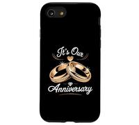 È la nostra camicia anniversario per coppie sposate marito moglie Custodia per iPhone SE (2020) / 7/8