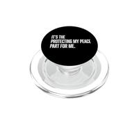 È la parte che protegge la mia pace per me PopSockets PopGrip per MagSafe