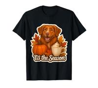 È la Stagione di Nova Scotia Duck Tolling Retriever Dog Fall Maglietta