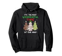 È la Torta dell'albero di Natale del Periodo più Meraviglioso dell'anno Felpa con Cappuccio