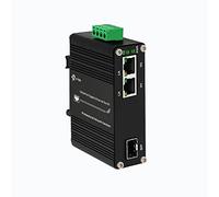 E-link Industrial 10/100Mbps Ethernet su convertitore coassiale, convertitore Eoc con PoE/PoC fino a 900ft, 30W IP fotocamera sopra il ricetrasmettitore del cavo coassiale 802.3at