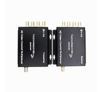 E-link - Multiplexer video a 4 canali, 4 Ch CCTV Video Multiplexer oltre 1 cavo coassiale per fotocamere analogiche standard