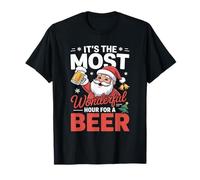 È l'ora più meravigliosa per un Natale alla birra Maglietta