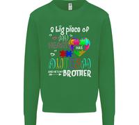 E Lui È Mio Fratello Autistico Autism ASD Uomo Felpa Maglione