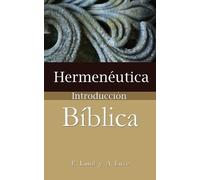 E. Lund Hermenéutica, introducción bíblica (Tascabile)
