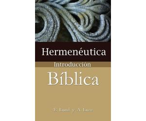 E. Lund Hermenéutica, introducción bíblica (Tascabile)
