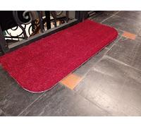 E.M. Tappeto Zerbino in cocco su misura Colore rosso bordeaux Larghezza rotolo 1mt prezzo a multipli di 10 cm. Vedi esempi sotto descrizione prodotto