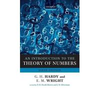 E. M. Wright G. H. Hardy An Introduction to the Theory of Numbers (Tascabile)