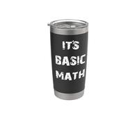 È Matematica di Base Bicchiere termico in acciaio inox doppia parete