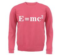 E=Mc2 - Adulti Felpa/Maglione - Albert Scienza Formula Einstein Fisica Geek