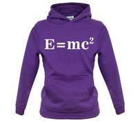 E=Mc2 - Bambini Felpa/Maglione - Albert Scienza Formula Einstein Fisica Geek