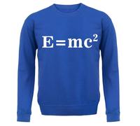 E=Mc2 - Bambini Felpa/Maglione - Albert Scienza Formula Einstein Fisica Geek