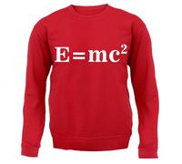 E=Mc2 - Bambini Felpa/Maglione - Albert Scienza Formula Einstein Fisica Geek