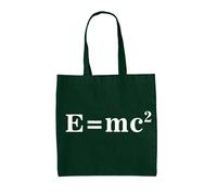E=Mc2 - Borsa Tote IN Tela - Albert Scienza Formula Einstein Fisica Smanettone