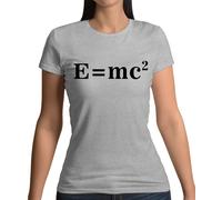 E=Mc2 - Donna T-Shirt - Albert Scienza Formula Einstein Fisica Smanettone