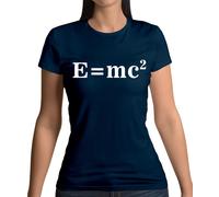 E=Mc2 - Donna T-Shirt - Albert Scienza Formula Einstein Fisica Smanettone