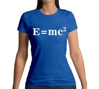 E=Mc2 - Donna T-Shirt - Albert Scienza Formula Einstein Fisica Smanettone