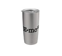E = mc2 E = MC2 Bicchiere termico in acciaio inox doppia parete