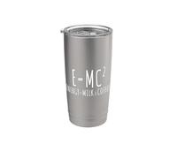 E=MC2 Fisica che Dice L'energia Gioco di Parole Nerd Caffè Bicchiere termico in acciaio inox doppia parete