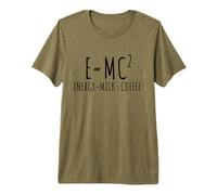 E=MC2 Fisica Che Dice L'energia Gioco di Parole Nerd caffè Maglietta Premium
