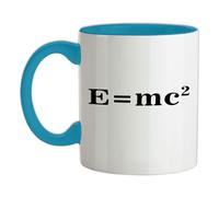 E=Mc2 - Tazza IN Ceramica - Albert Scienza Formula Einstein Fisica Geek Quadrato