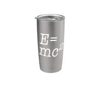 E=mc2 Teoria o relatività Bicchiere termico in acciaio inox doppia parete