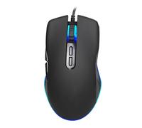 E mouse con presa comoda da gioco ottico con filo silenzioso perfetto per l'ufficio e lo studio Usa connessione USB