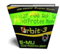 E-mu Orbit 3 - The King of Dance Modules - Large Original 24bit Multi Layer WAVe/Contatto Samples/Loops Studio Library; Free USA Continental Shipping