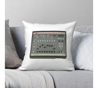 E-mu SP-1200 Sampler - Federa quadrata in poliestere e lino, motivo velluto, con cerniera, decorazione per la camera