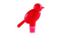 E-My Scouty Tappo Vino, Plastica, Silicone, Rosso, 8x2.5x8 cm
