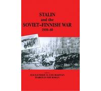 E.N. Kulkov Stalin and the Soviet-Finnish War, 1939-1940 (Copertina rigida)