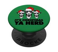 È Natale Ya Herd Capre di Natale PopSockets PopGrip Adesivo