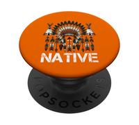 È nel mio DNA Antenati nativi americani Orgoglio del giorno indiano PopSockets PopGrip Adesivo