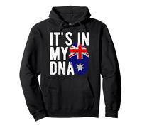È nel Mio Dna Australian National Flag Australia Heritage Felpa con Cappuccio