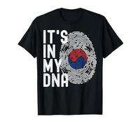 È nel mio DNA Bandiera Corea del Sud Cultura coreana Seoul Maglietta