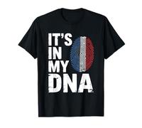 È nel Mio Dna Bandiera della Francia Tifosi del Rugby Maglietta