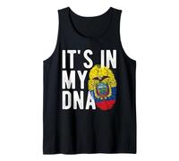 È nel Mio Dna Bandiera Nazionale ecuadoriana Ecuador Heritage Canotta