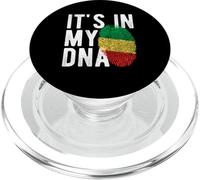 è nel mio DNA Congo, Repubblica della bandiera Fingerprint PopSockets PopGrip per MagSafe