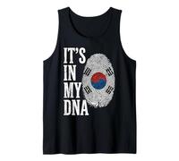È nel Mio Dna Corea del Sud Impronta Digitale Canotta