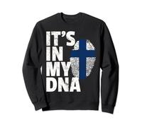È NEL MIO DNA Finlandia Flag Pride National Country Radici Felpa