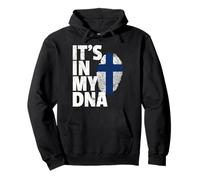 È NEL MIO DNA Finlandia Flag Pride National Country Radici Felpa con Cappuccio