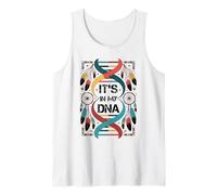 È nel Mio Dna Indigeno Indiano Indiano Orgoglio Canotta