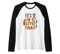 È nel Mio Dna Indigeno Indiano Indiano Orgoglio Maglia con Maniche Raglan
