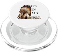 È nel mio DNA Orgoglio del giorno dei nativi americani indiani PopSockets PopGrip per MagSafe