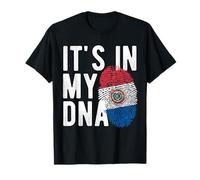 È nel Mio Dna Paraguayan National Flag Paraguay Heritage Maglietta